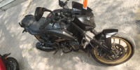 Matte Black Bajaj Dominar 400