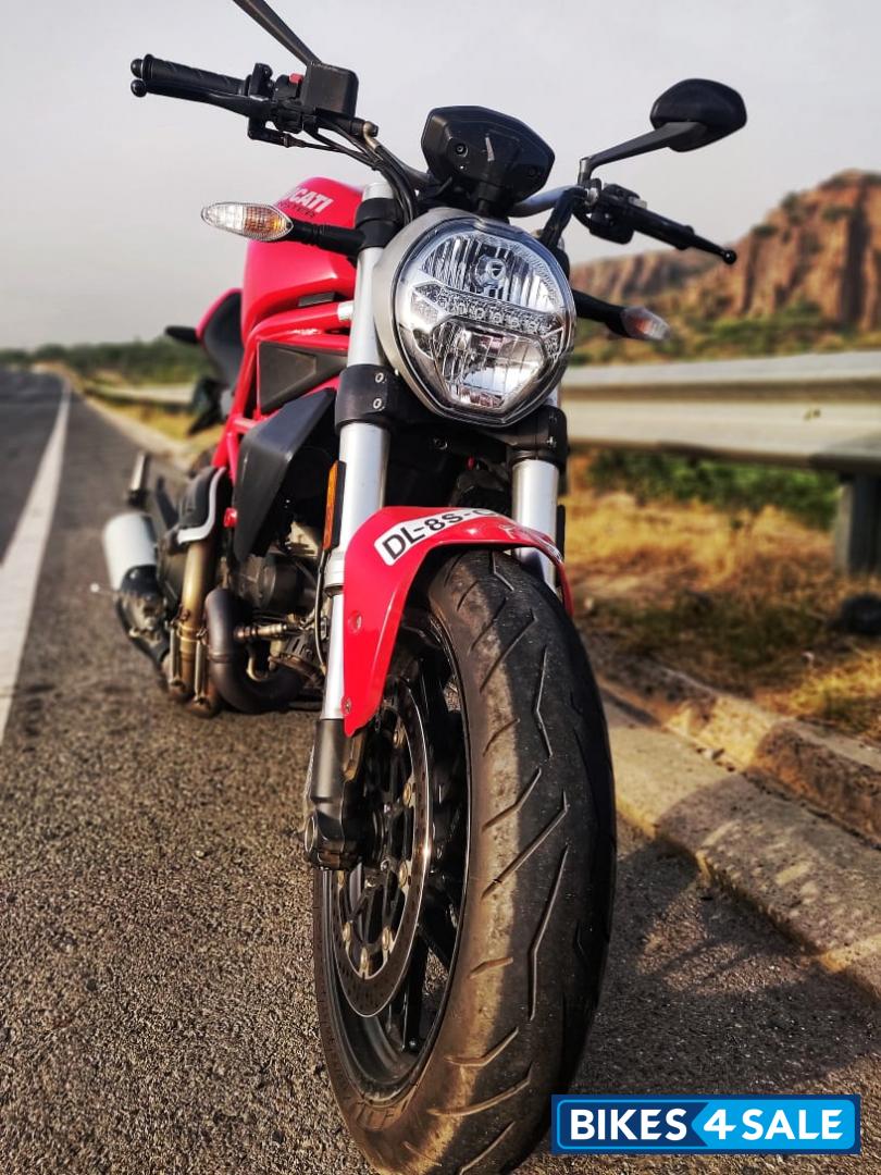 Red Ducati Monster 797