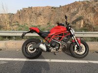 Red Ducati Monster 797