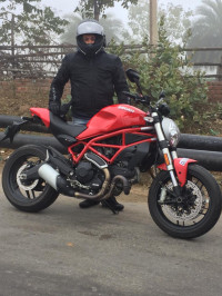 Red Ducati Monster 797
