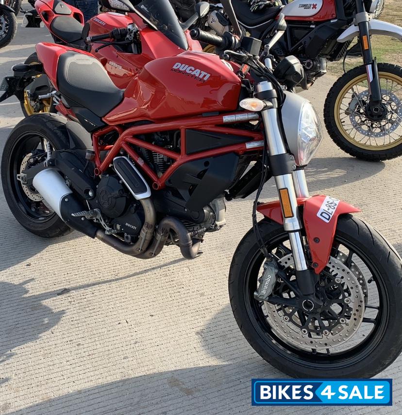Red Ducati Monster 797