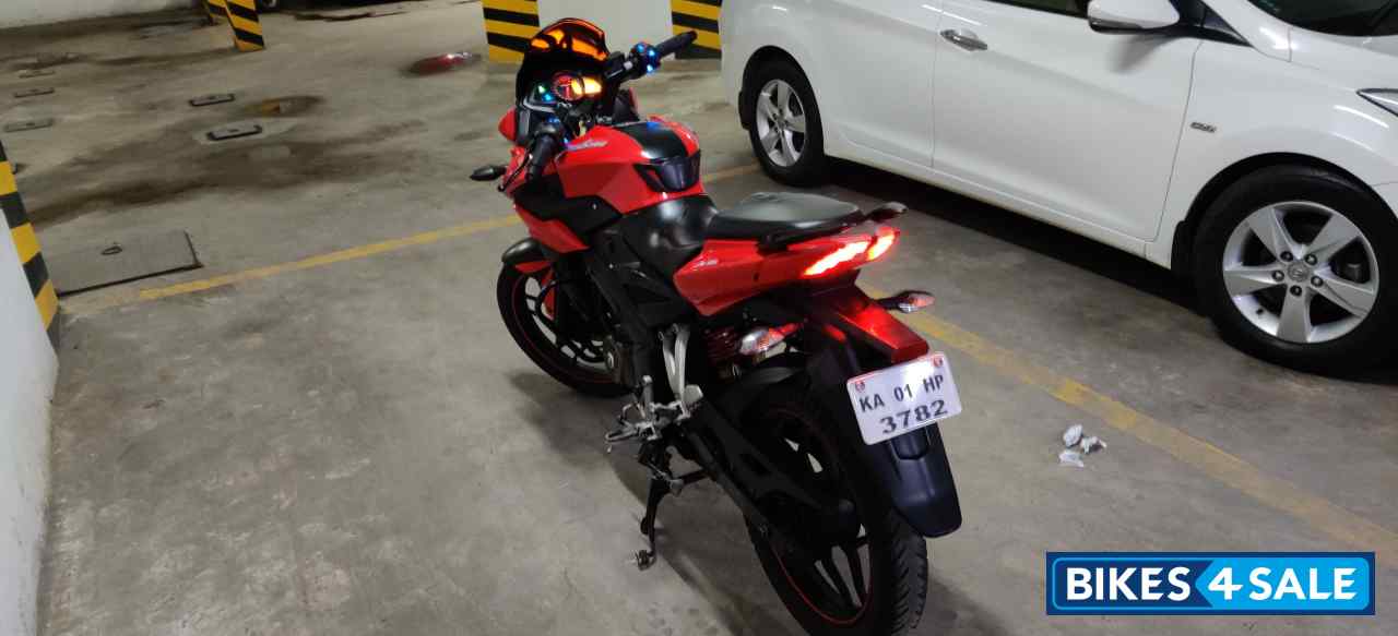 Red Bajaj Pulsar AS 150 Red Bajaj Pulsar AS 150