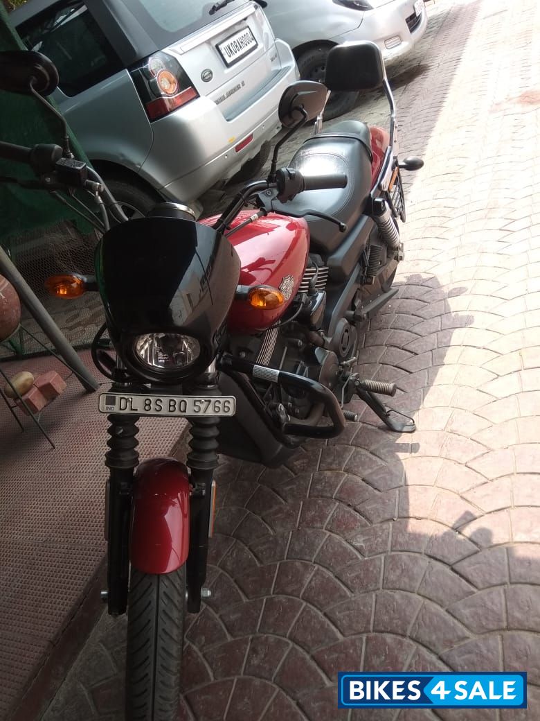 Fire Red Harley Davidson Street 750