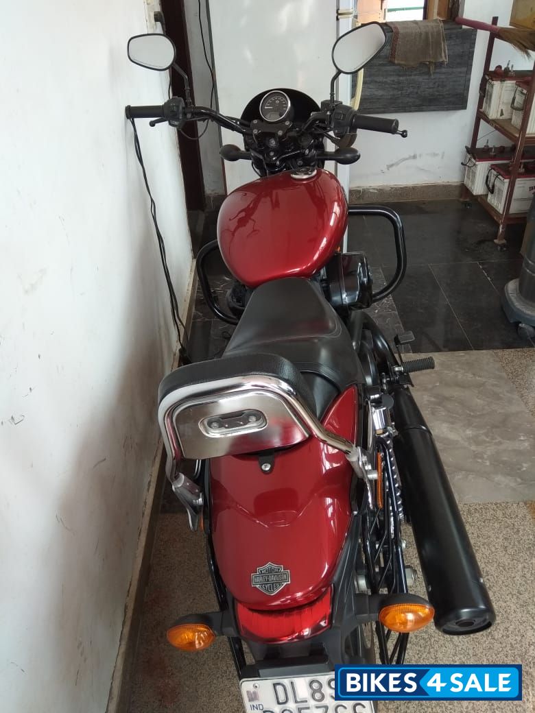 Fire Red Harley Davidson Street 750