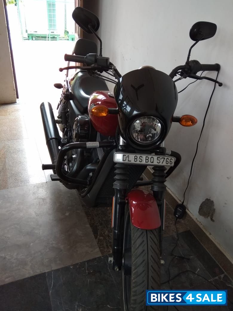 Fire Red Harley Davidson Street 750