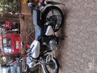 Silver Royal Enfield Bullet Electra Twinspark
