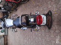 Silver Royal Enfield Bullet Electra Twinspark