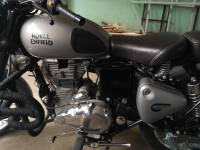 Gray Royal Enfield Classic Gunmetal Grey