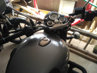 Gray Royal Enfield Classic Gunmetal Grey