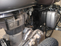 Gray Royal Enfield Classic Gunmetal Grey