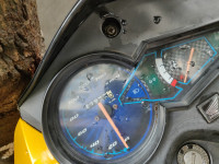 Yellow Honda CB Twister