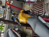 Yellow Honda CB Twister