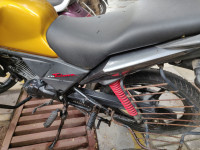 Yellow Honda CB Twister