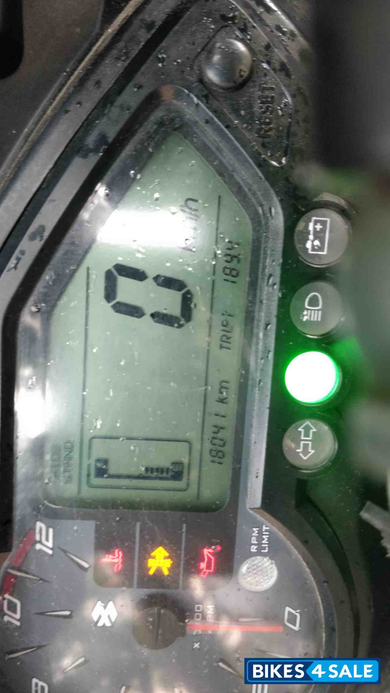 Blue/ Black Bajaj Pulsar 220F