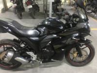 Black Suzuki Gixxer SF Fi