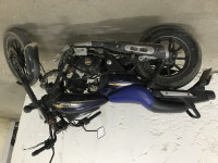 Blue Bajaj Avenger Street 150