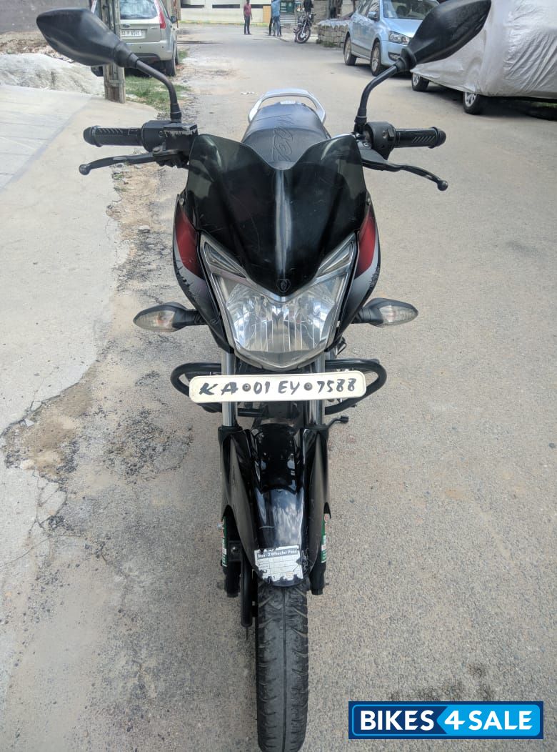 Black Bajaj Discover 125 ST