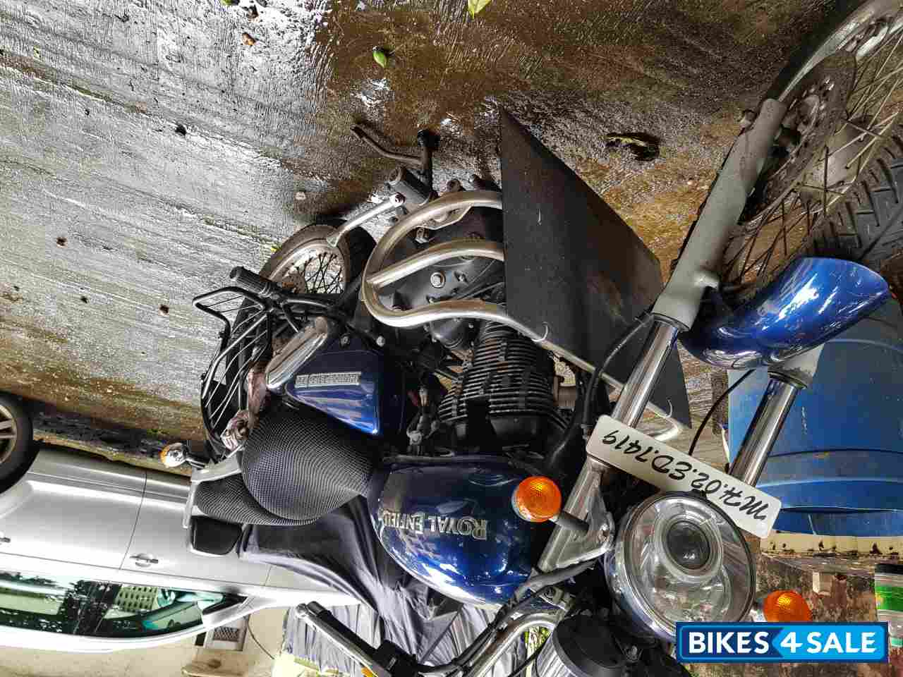 Marine Blue Royal Enfield Thunderbird 350