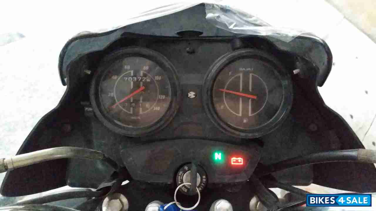 Black Decal Green Bajaj Discover 100 DTS-Si