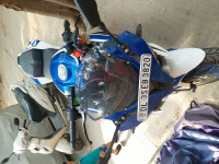 Blue Bajaj Pulsar RS 200 ABS