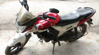 Red Yamaha SZ-R