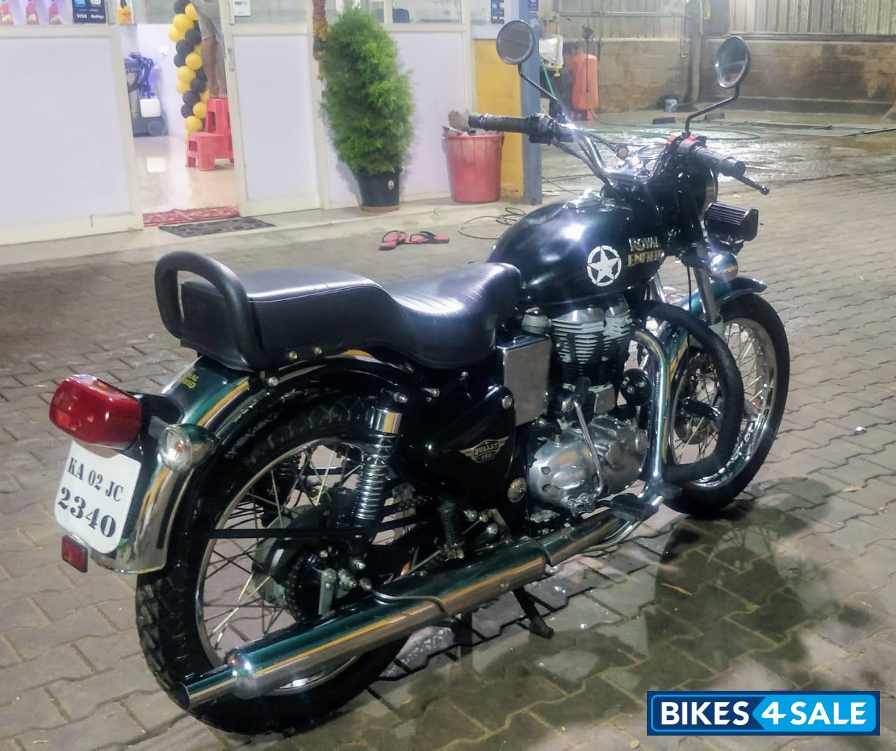 Magic Black Royal Enfield Bullet Electra Twinspark