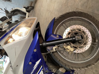 Blue White Yamaha YZF R15 V2