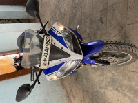 Blue White Yamaha YZF R15 V2