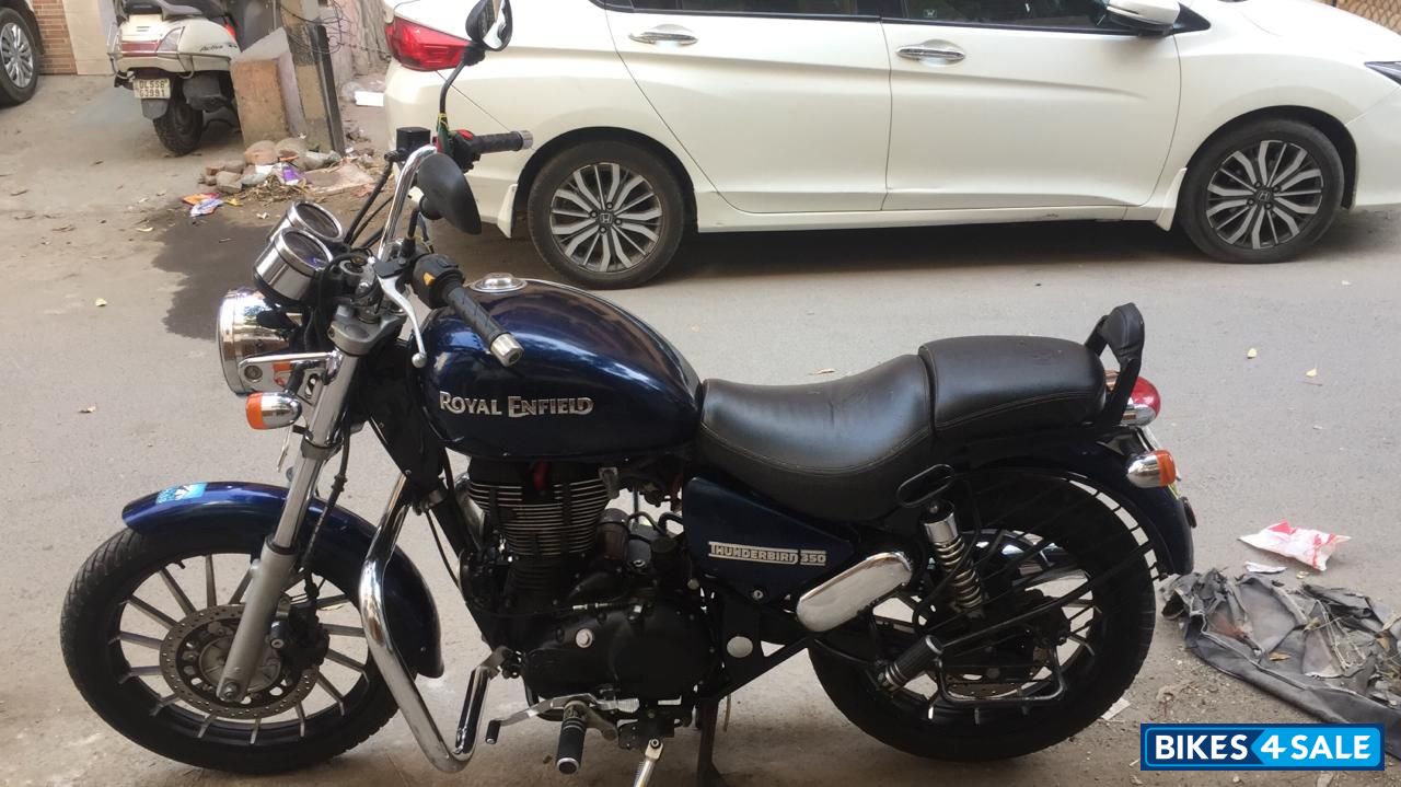 Dark Blue Royal Enfield Thunderbird X 350 Dark Blue Royal Enfield Thunderbird X 350