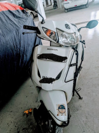 White Honda Activa