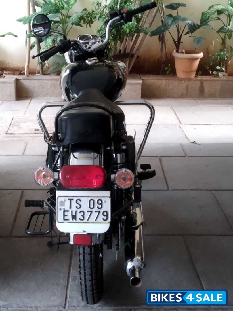 Black Royal Enfield Bullet Electra