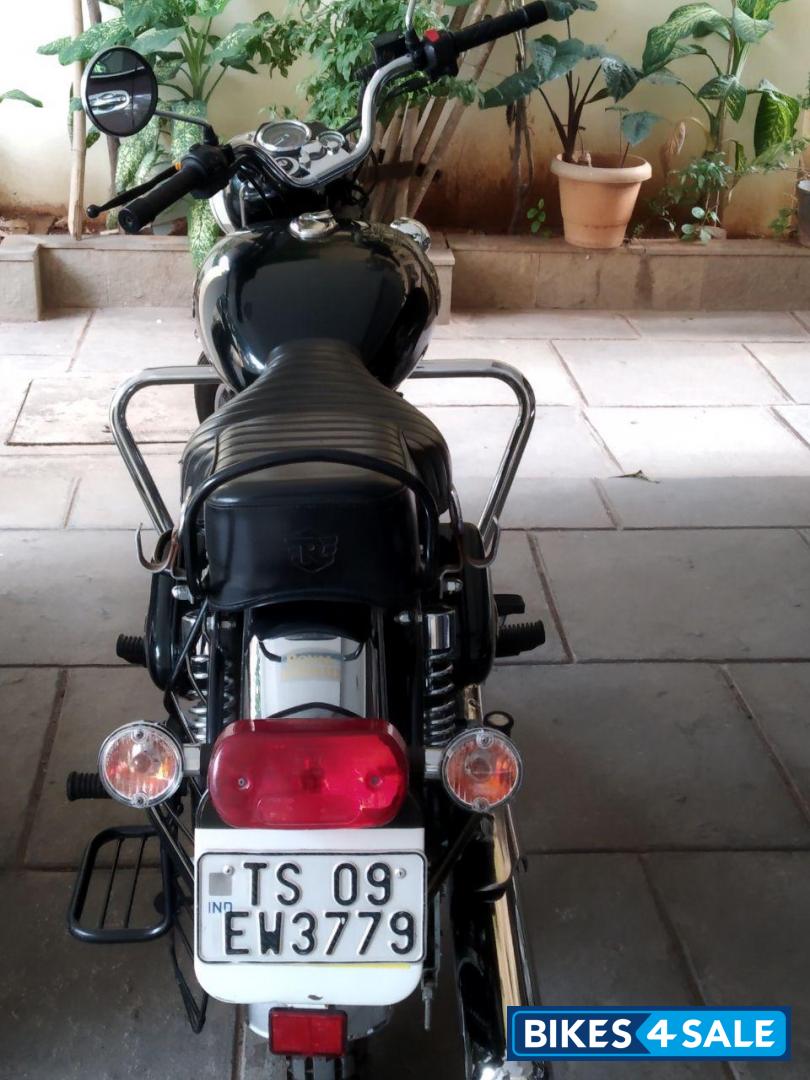 Black Royal Enfield Bullet Electra