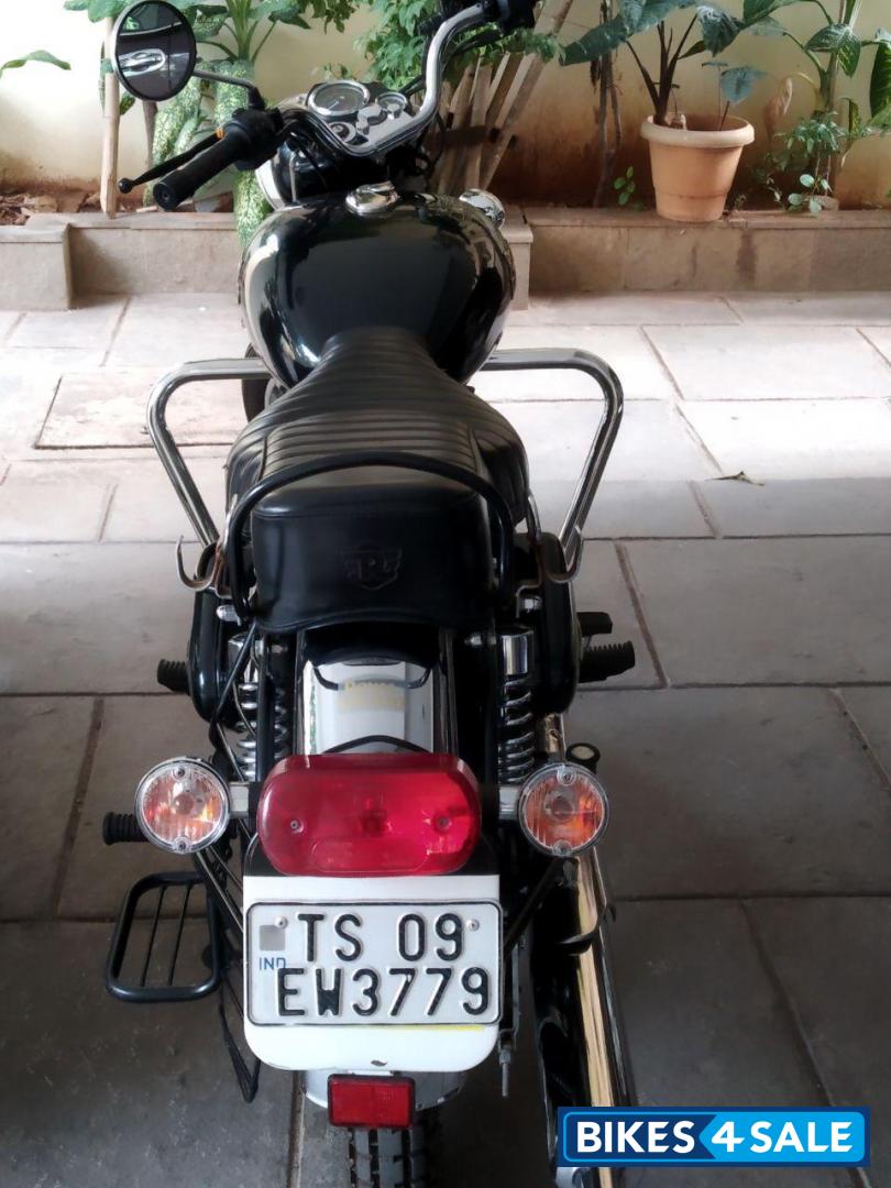 Black Royal Enfield Bullet Electra