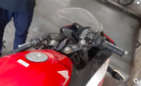 Red Honda CBR 150R