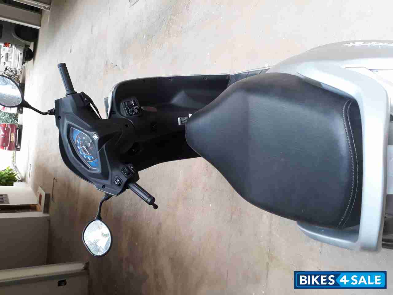 Matte Selene Silver Metallic Honda Activa 5G Matte Selene Silver Metallic Honda Activa 5G