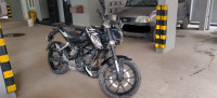 Black And White KTM Duke 200