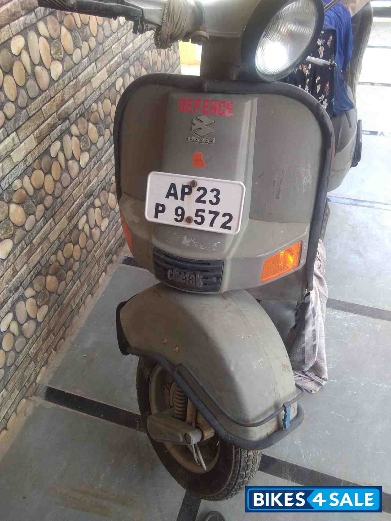 Graphite Color Bajaj Chetak 4S