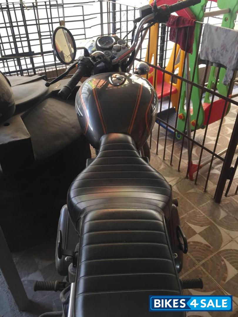 Grey Royal Enfield Bullet Standard 500
