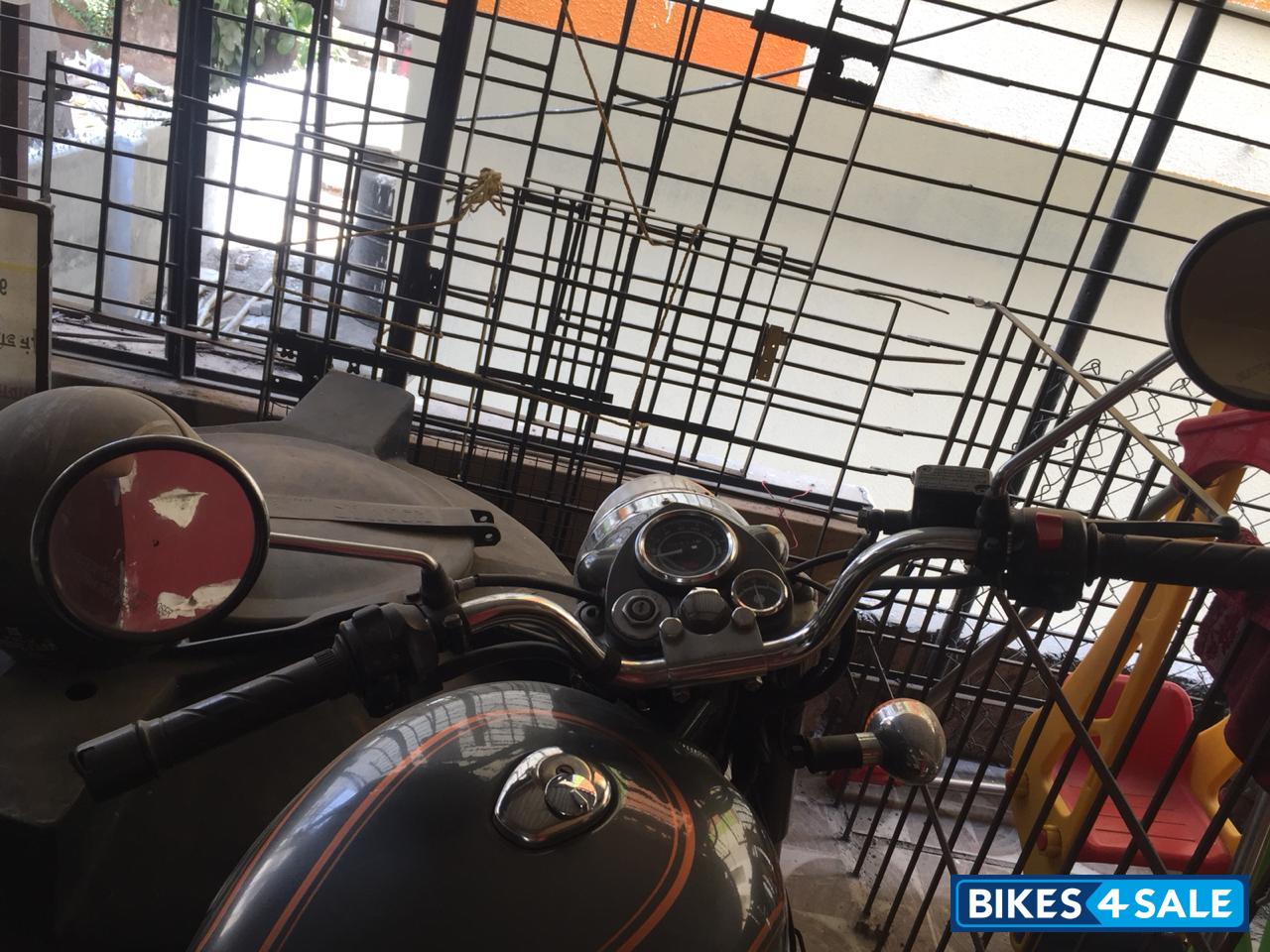 Grey Royal Enfield Bullet Standard 500