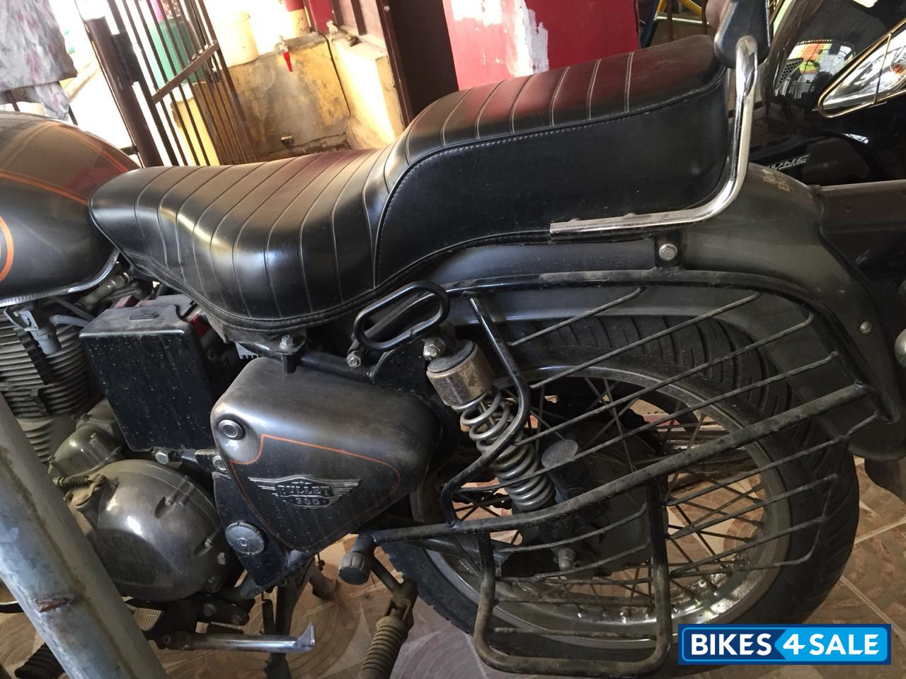 Grey Royal Enfield Bullet Standard 500