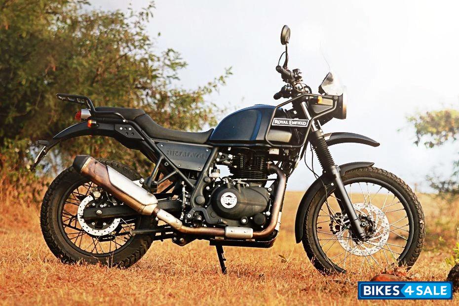 Black Royal Enfield Himalayan