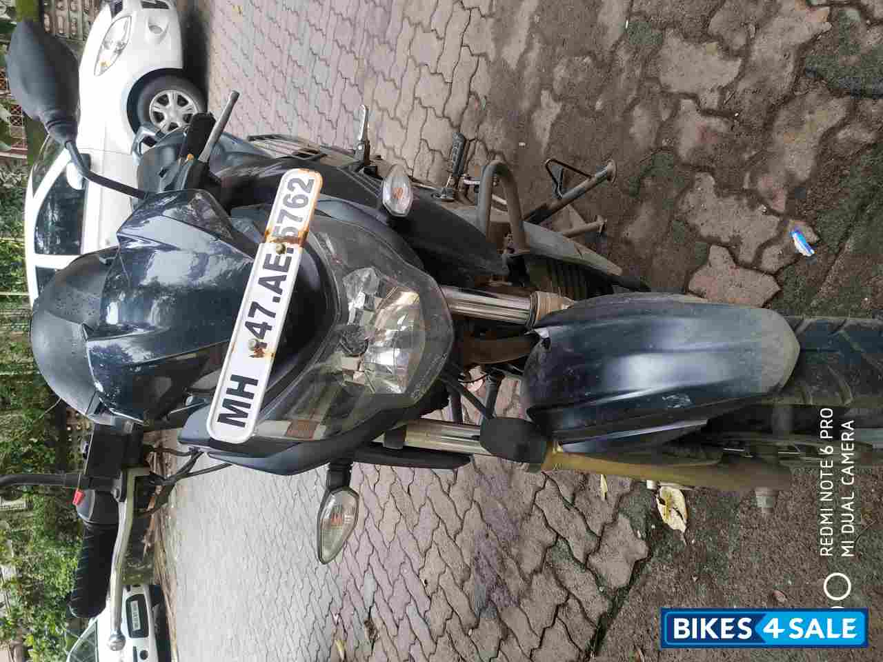 Matt Black TVS Apache RTR 200 4V