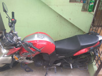 Red And Silver Yamaha FZ-S