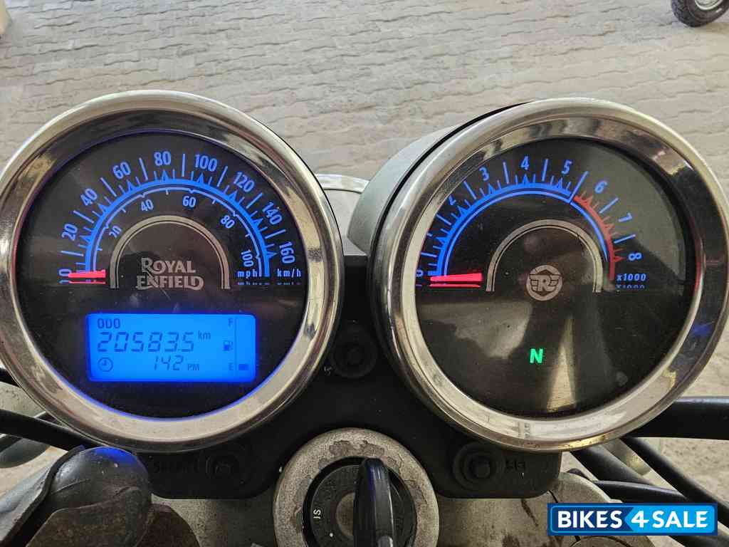 Marine Blue Royal Enfield Thunderbird 350