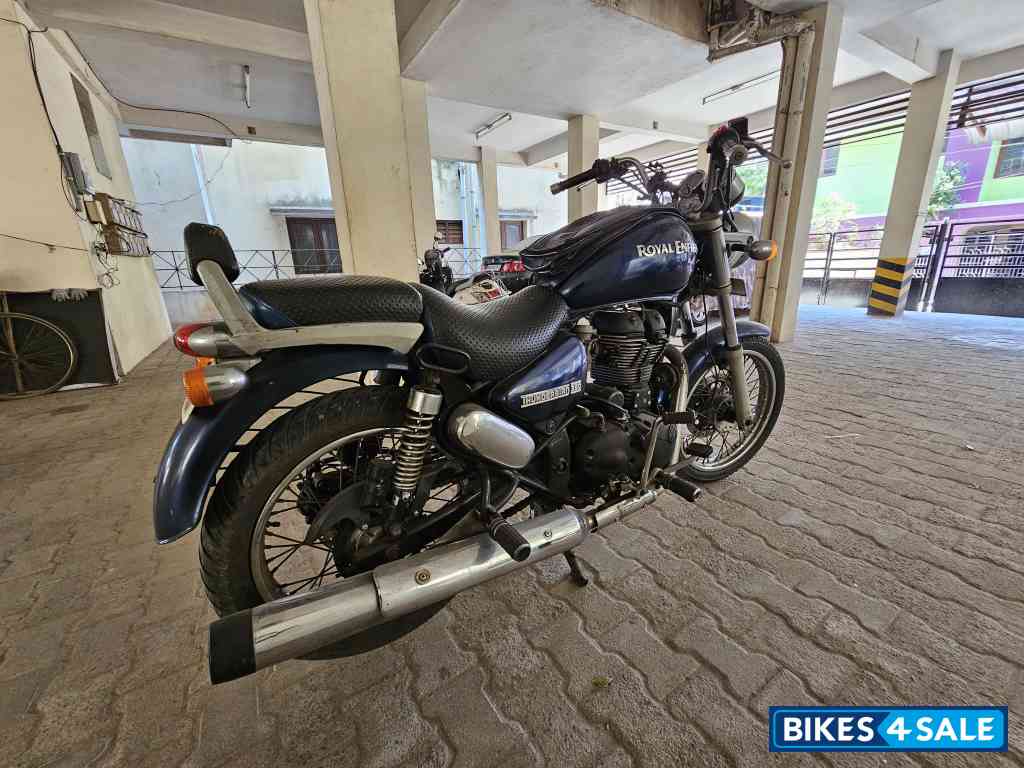 Marine Blue Royal Enfield Thunderbird 350