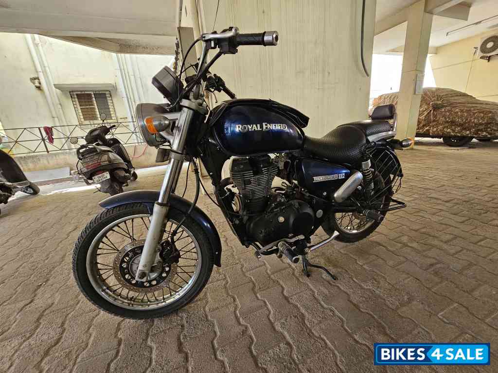 Marine Blue Royal Enfield Thunderbird 350