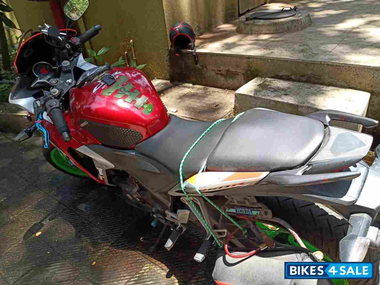Red Silver Honda CBR 250R ABS