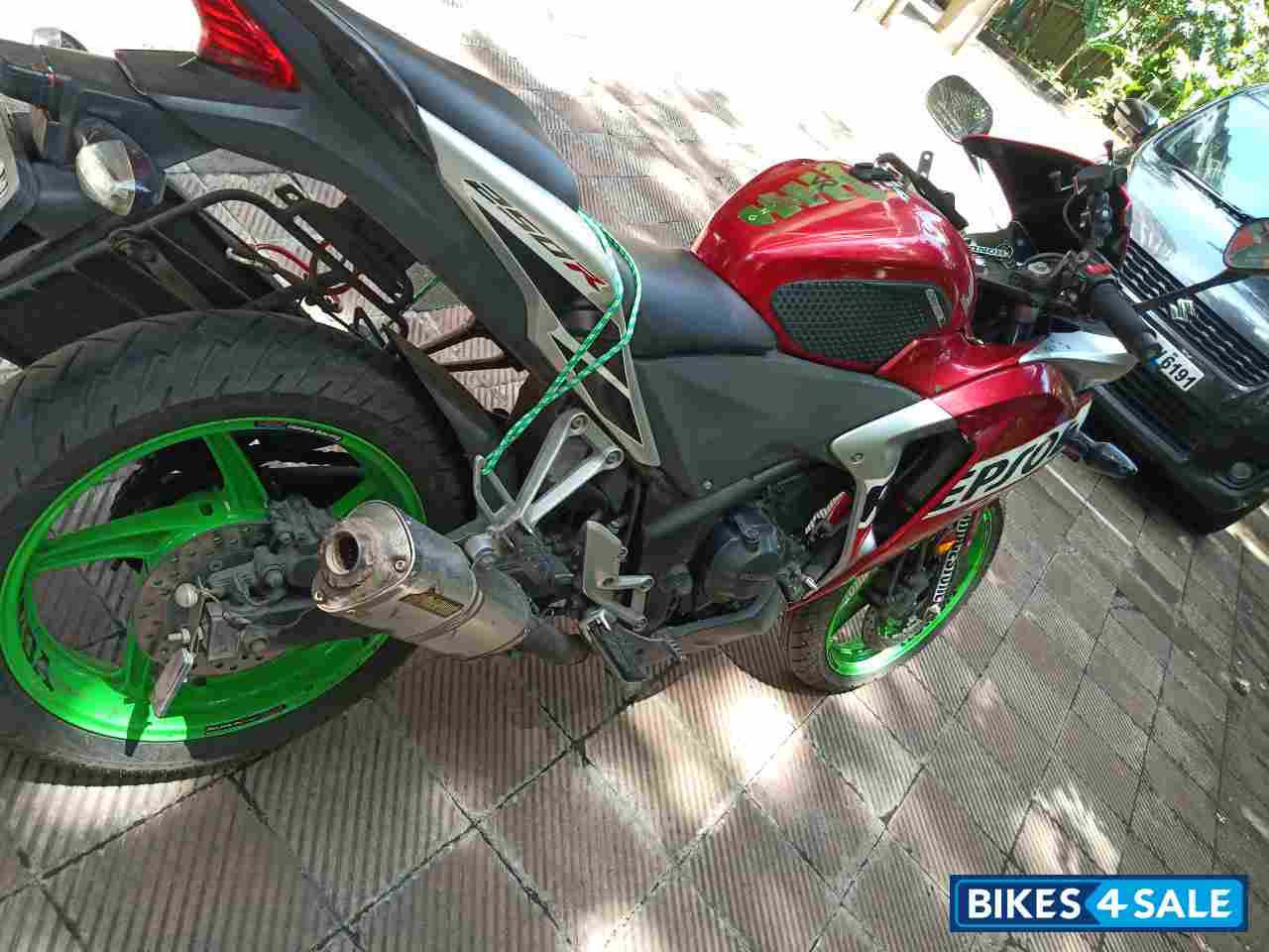 Red Silver Honda CBR 250R ABS