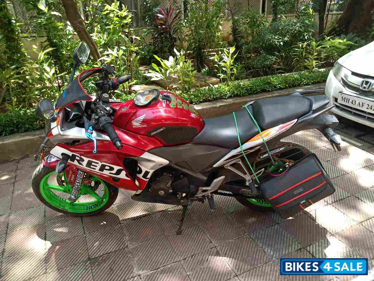 Red Silver Honda CBR 250R ABS