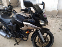 Black Yamaha Fazer